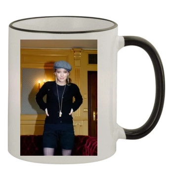 Hilary Duff 11oz Colored Rim & Handle Mug