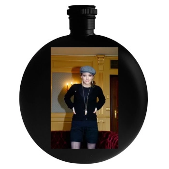 Hilary Duff Round Flask