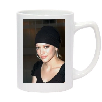 Hilary Duff 14oz White Statesman Mug