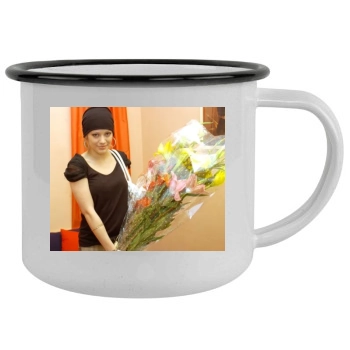 Hilary Duff Camping Mug