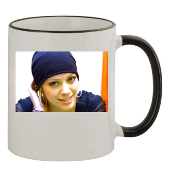 Hilary Duff 11oz Colored Rim & Handle Mug