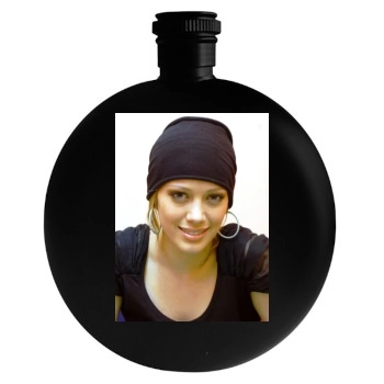 Hilary Duff Round Flask