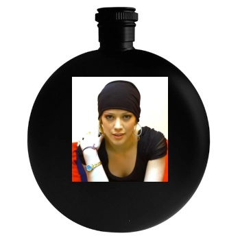 Hilary Duff Round Flask