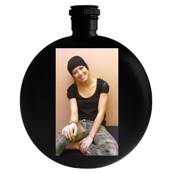 Hilary Duff Round Flask