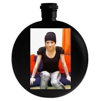 Hilary Duff Round Flask