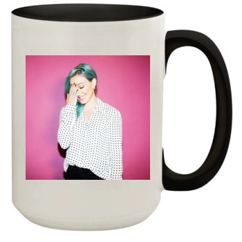 Hilary Duff 15oz Colored Inner & Handle Mug