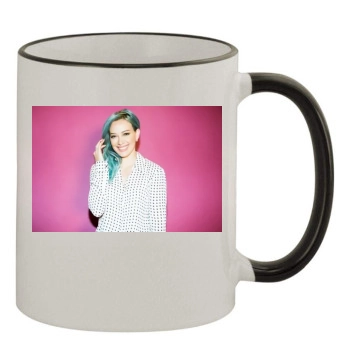 Hilary Duff 11oz Colored Rim & Handle Mug