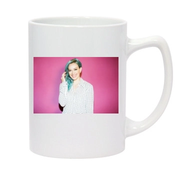 Hilary Duff 14oz White Statesman Mug