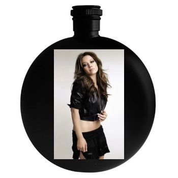 Hilary Duff Round Flask