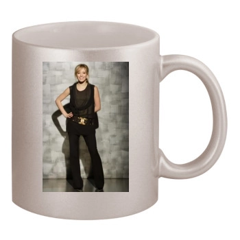 Hilary Duff 11oz Metallic Silver Mug