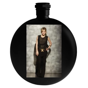 Hilary Duff Round Flask