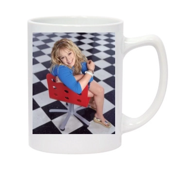 Hilary Duff 14oz White Statesman Mug