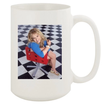 Hilary Duff 15oz White Mug