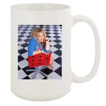 Hilary Duff 15oz White Mug