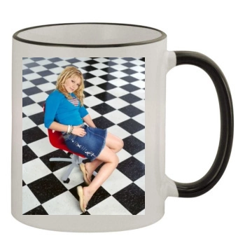 Hilary Duff 11oz Colored Rim & Handle Mug