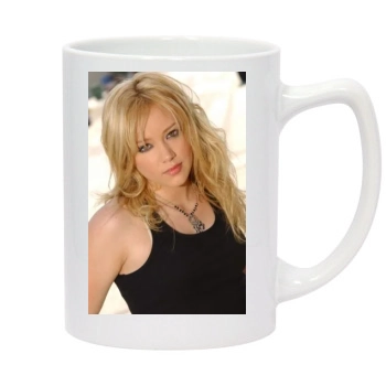 Hilary Duff 14oz White Statesman Mug