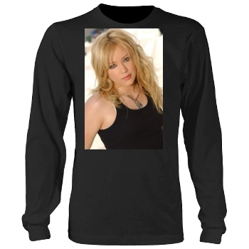 Hilary Duff Men's Heavy Long Sleeve TShirt