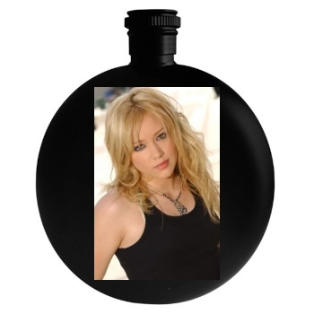 Hilary Duff Round Flask