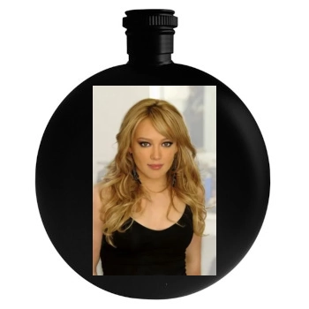 Hilary Duff Round Flask