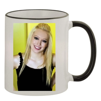 Hilary Duff 11oz Colored Rim & Handle Mug