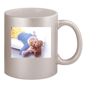 Hilary Duff 11oz Metallic Silver Mug