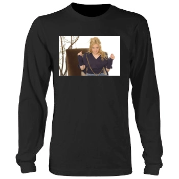 Hilary Duff Men's Heavy Long Sleeve TShirt