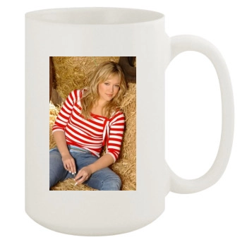 Hilary Duff 15oz White Mug