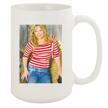 Hilary Duff 15oz White Mug