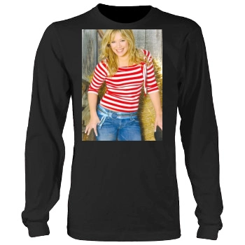 Hilary Duff Men's Heavy Long Sleeve TShirt