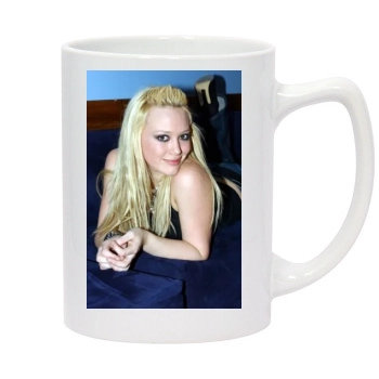 Hilary Duff 14oz White Statesman Mug