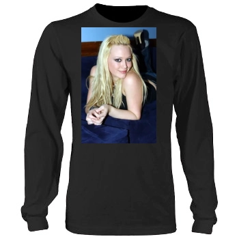 Hilary Duff Men's Heavy Long Sleeve TShirt