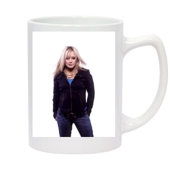 Hilary Duff 14oz White Statesman Mug