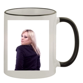 Hilary Duff 11oz Colored Rim & Handle Mug