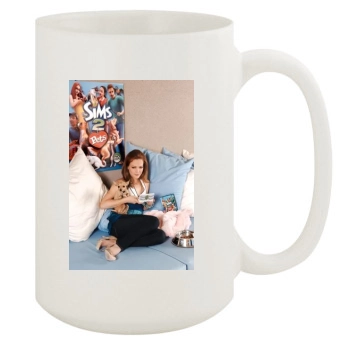 Hilary Duff 15oz White Mug