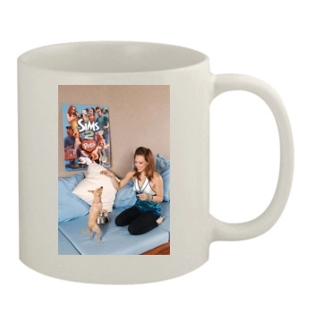 Hilary Duff 11oz White Mug