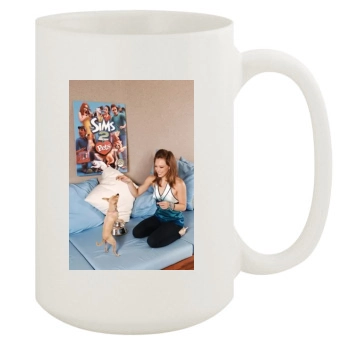 Hilary Duff 15oz White Mug