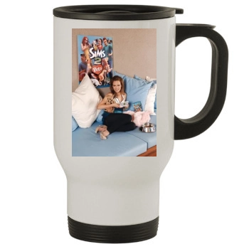 Hilary Duff Stainless Steel Travel Mug