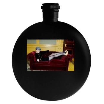 Hilary Duff Round Flask