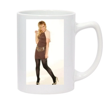 Hilary Duff 14oz White Statesman Mug