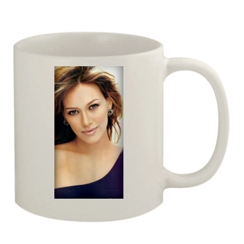 Hilary Duff 11oz White Mug