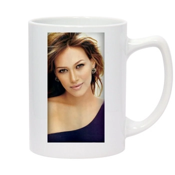 Hilary Duff 14oz White Statesman Mug