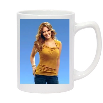 Hilary Duff 14oz White Statesman Mug