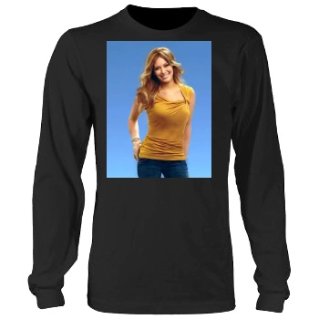 Hilary Duff Men's Heavy Long Sleeve TShirt