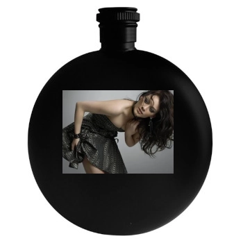 Hilary Duff Round Flask