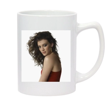 Hilary Duff 14oz White Statesman Mug