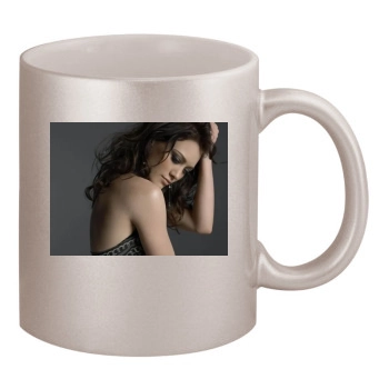 Hilary Duff 11oz Metallic Silver Mug