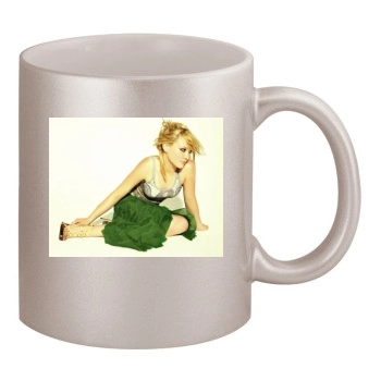 Hilary Duff 11oz Metallic Silver Mug