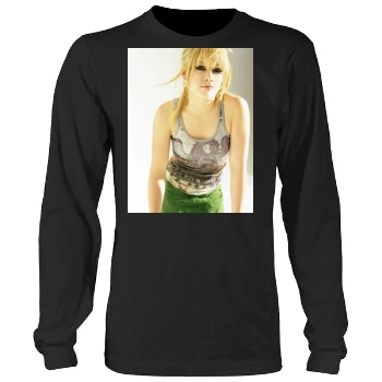 Hilary Duff Men's Heavy Long Sleeve TShirt