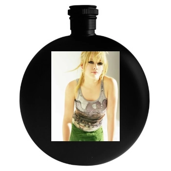 Hilary Duff Round Flask