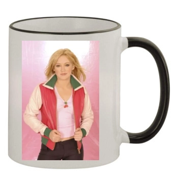 Hilary Duff 11oz Colored Rim & Handle Mug